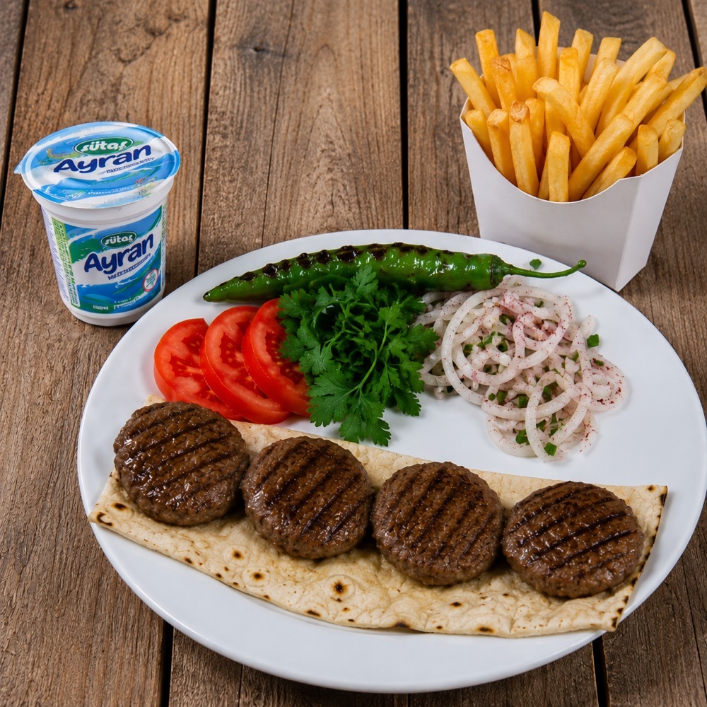 Porsiyon Izgara Köfte Menüsü