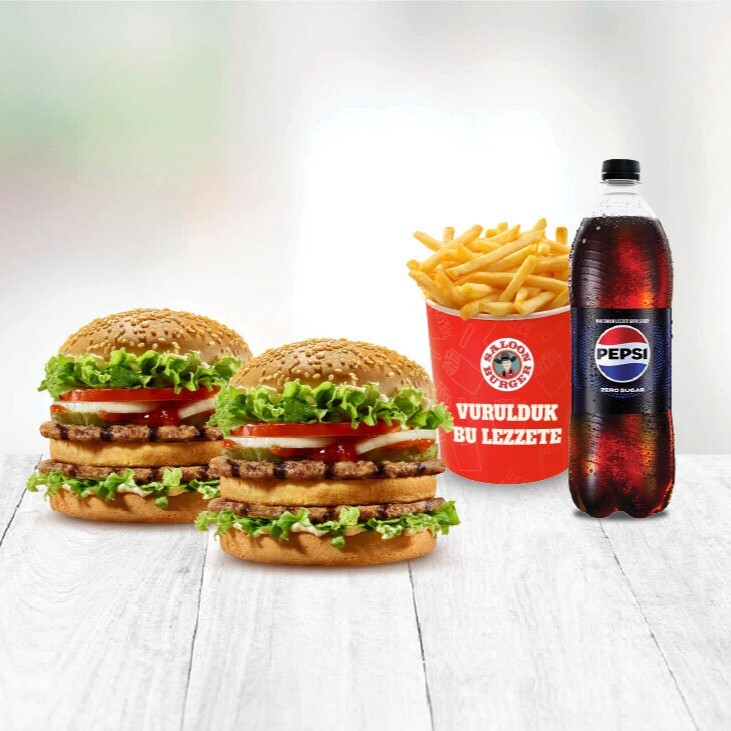 2'li Kadrinin Abisi Burger Menü