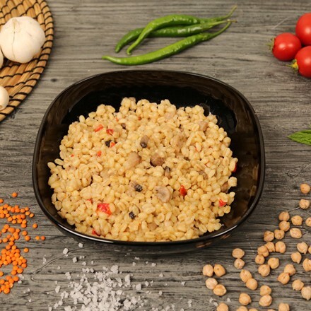 Mantarlı Bulgur Pilavı