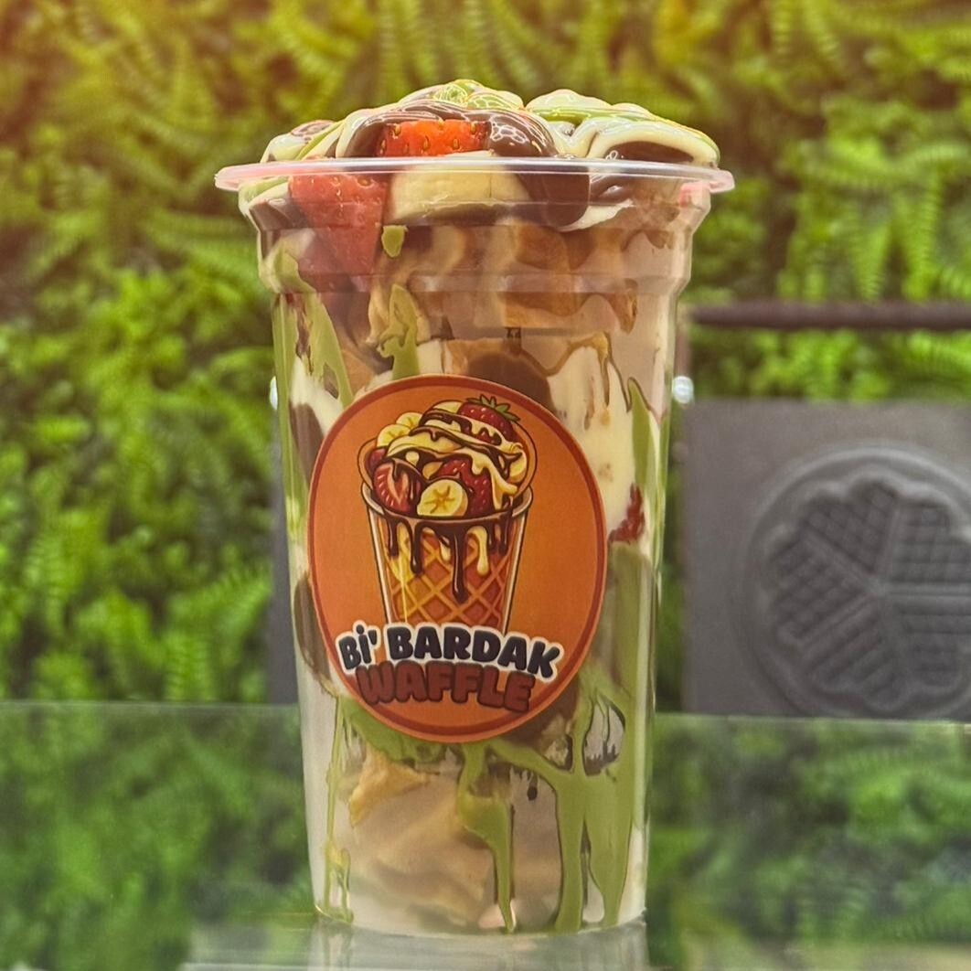 Fıstık Rüyası Bardak Waffle