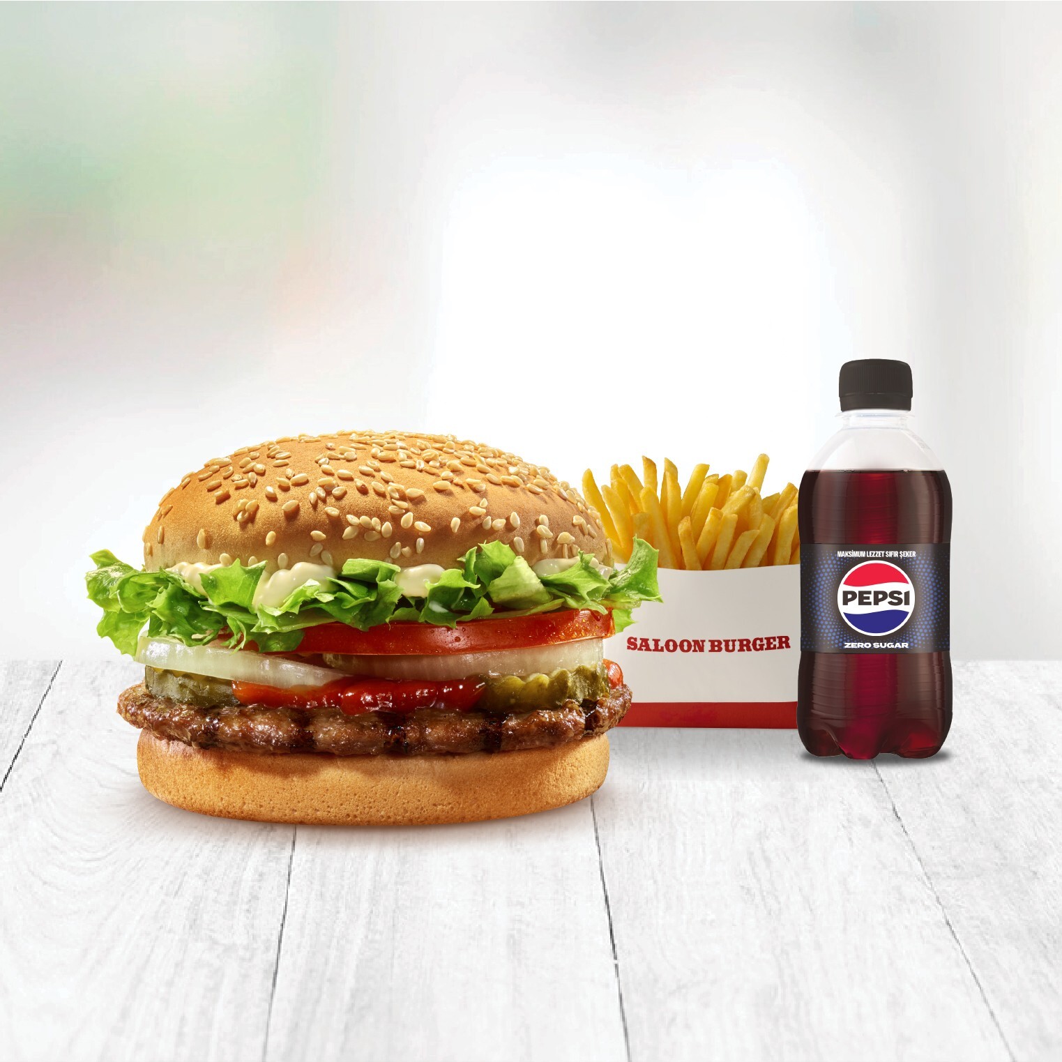 Sheriff Jr. Burger Menü