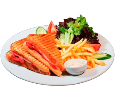 Jumbo Kare Karışık Tost