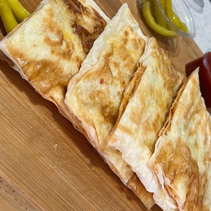 Yumurtalı Salamlı Gözleme
