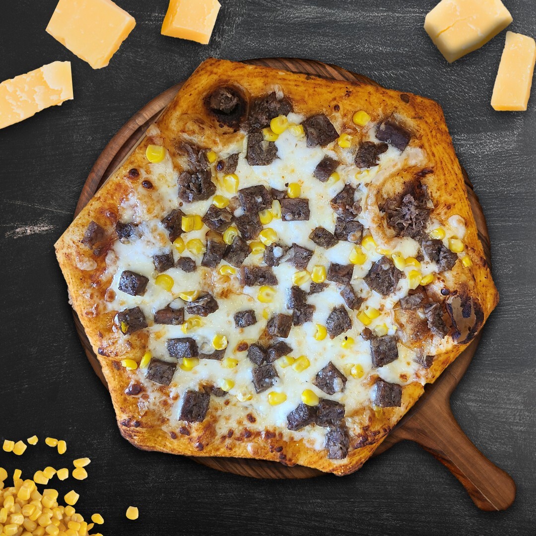 Kavurmalı Pizza (orta boy) [PİZZA 24 CM dir]