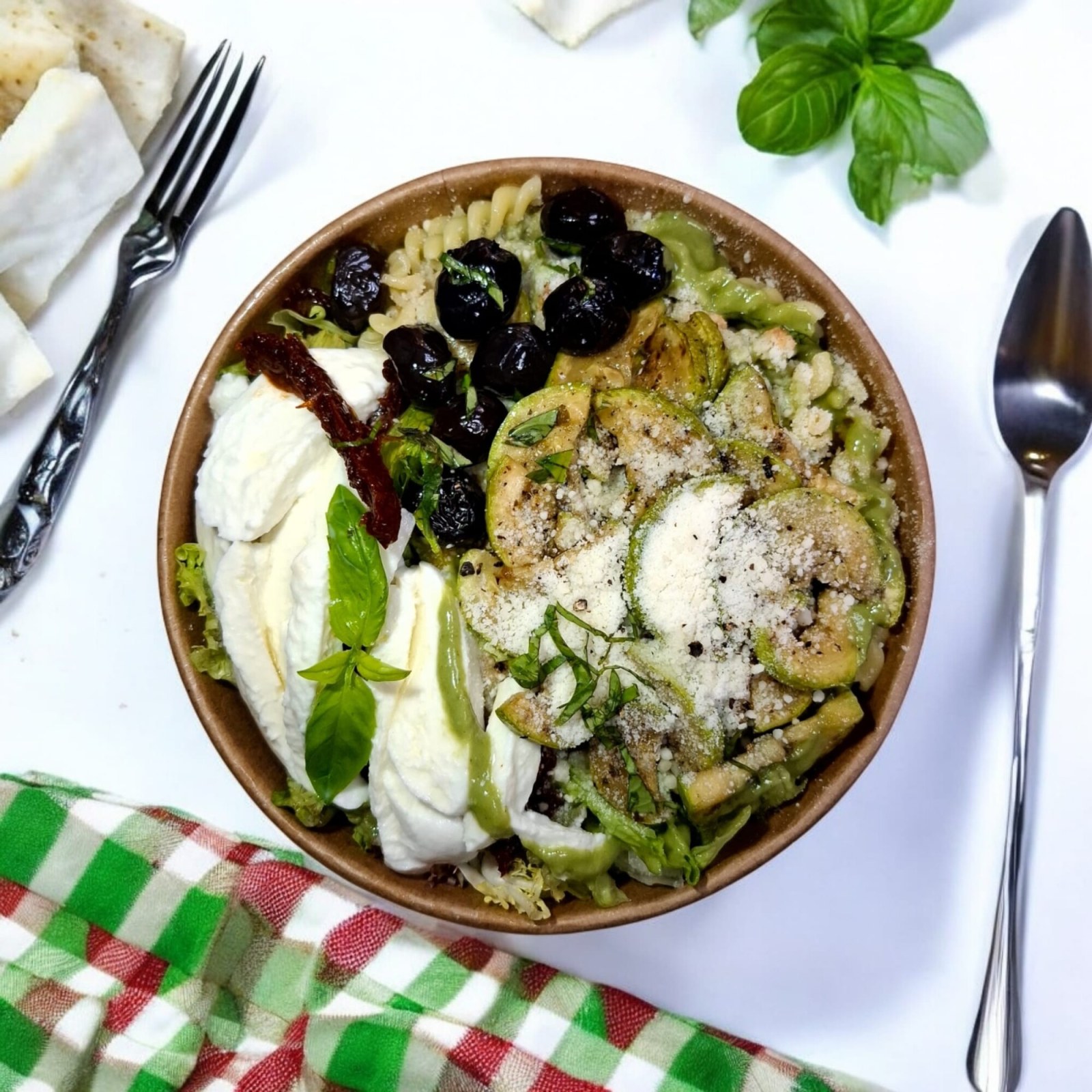 Ciotola Di Zucchine Grigliate (Grilled Zucchini Bowl)