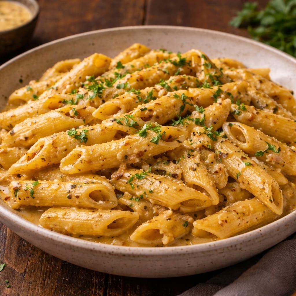 Cafe De Paris soslu penne