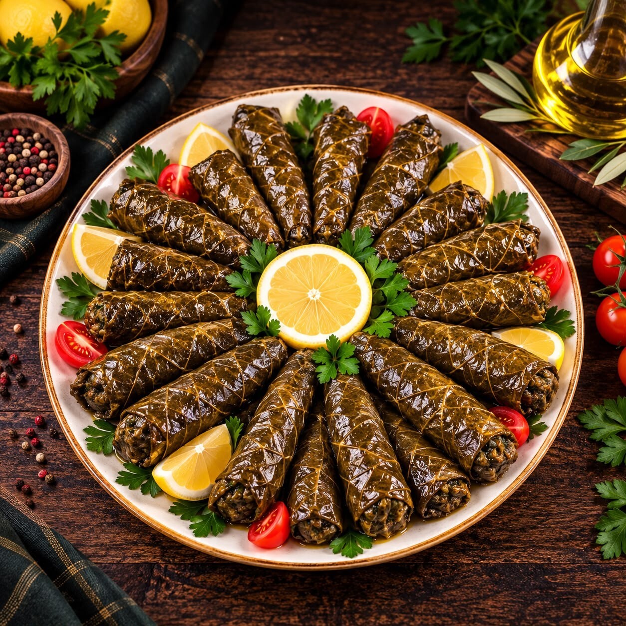 Tokat Usulü Zeytinyağlı Yaprak Sarma 250 g.