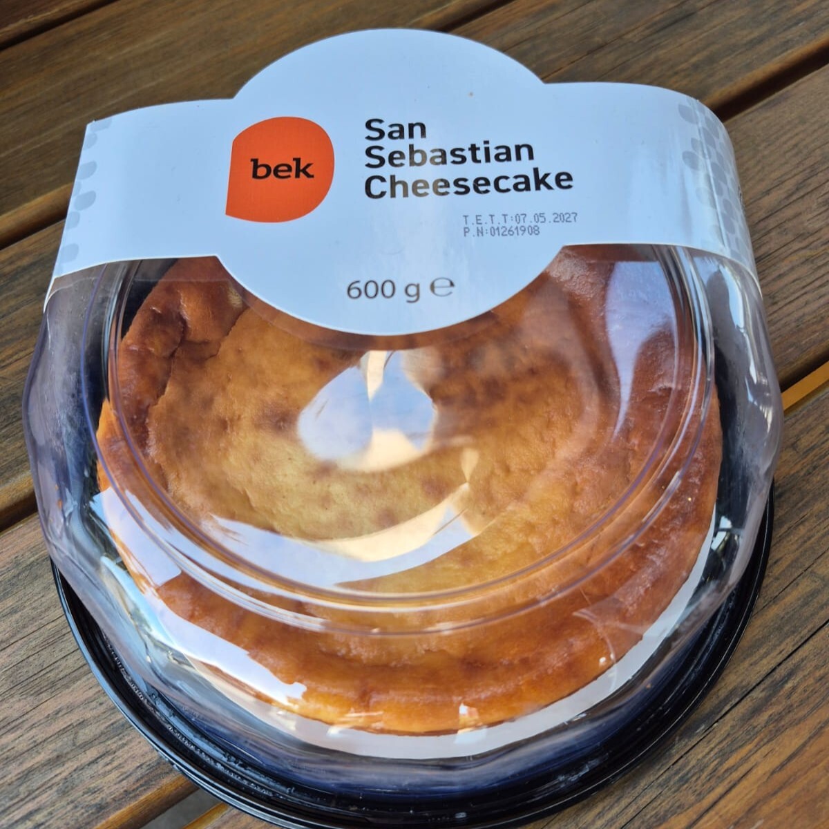 San Sebastian Cheesecake (600 gr)