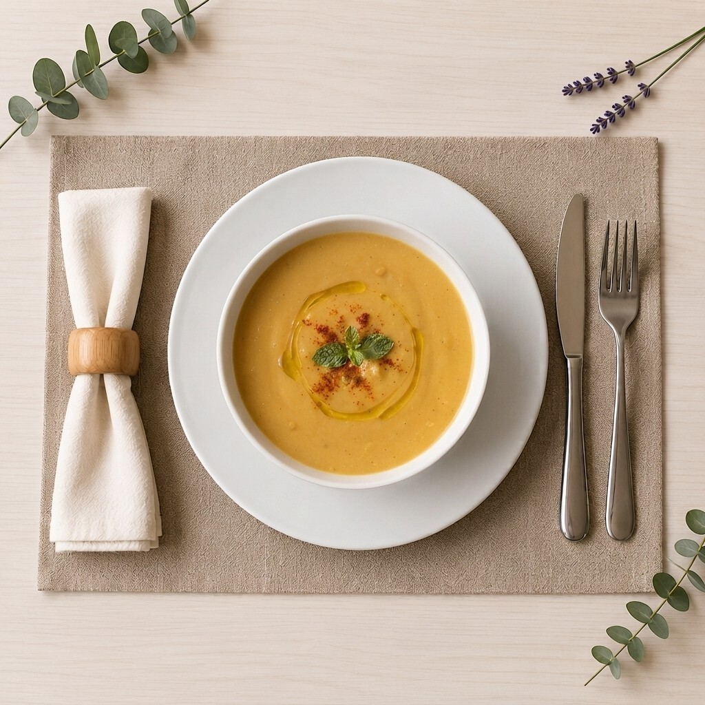 Süzme Mercimek Çorbası (300 gr)