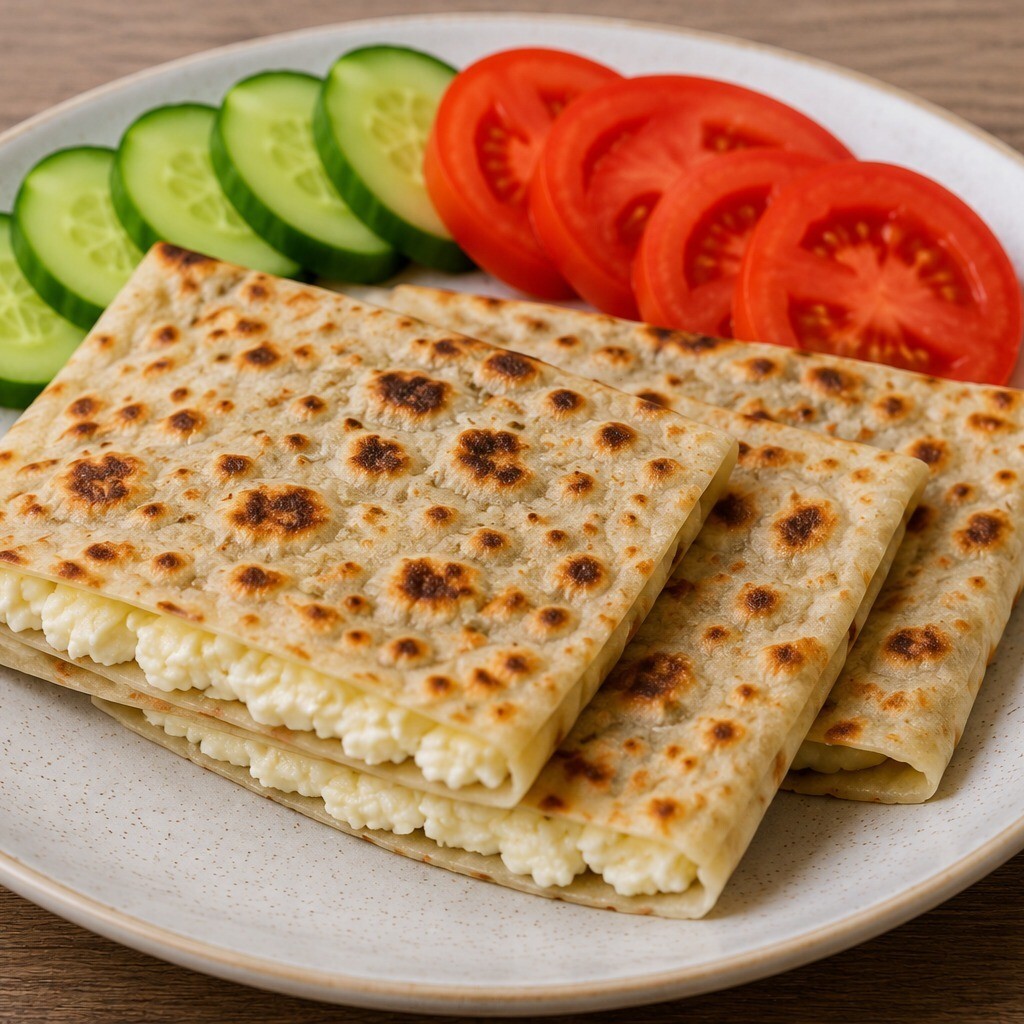 Peynirli Kaşarlı Gözleme