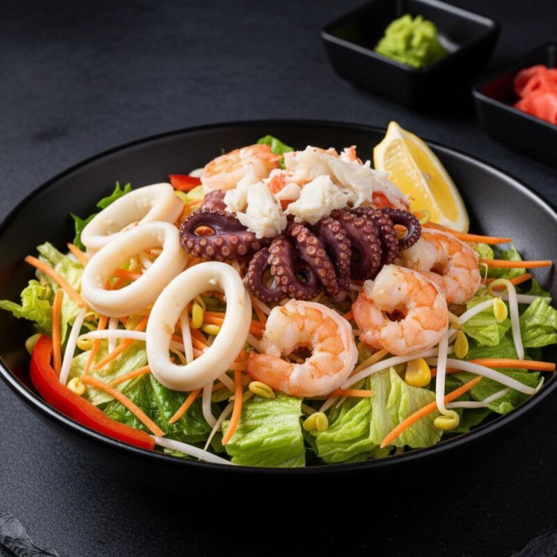 Karışık Deniz Ürünleri Salatası