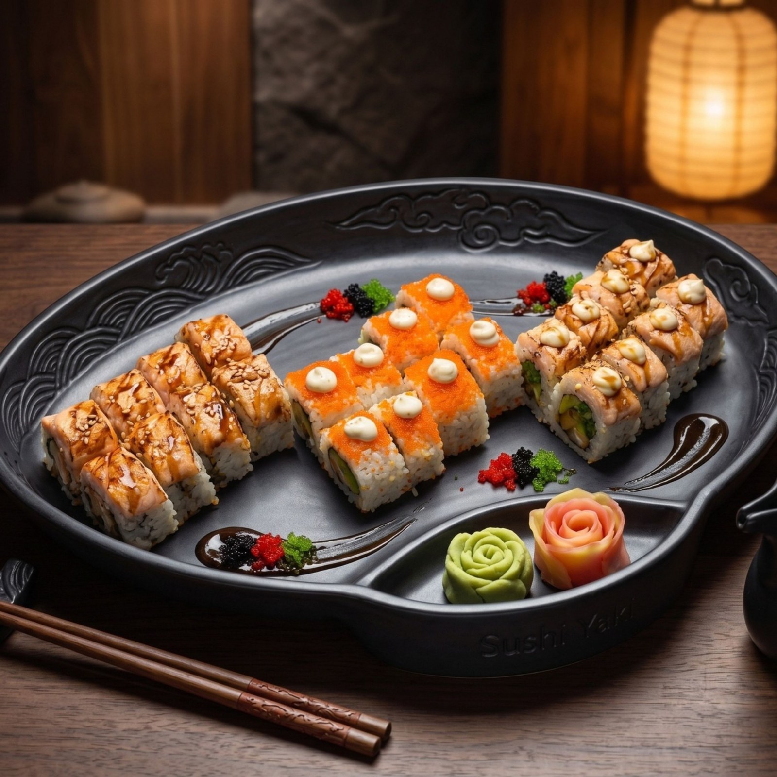 218- Sushi Yaki Delüx (24 Pcs.)