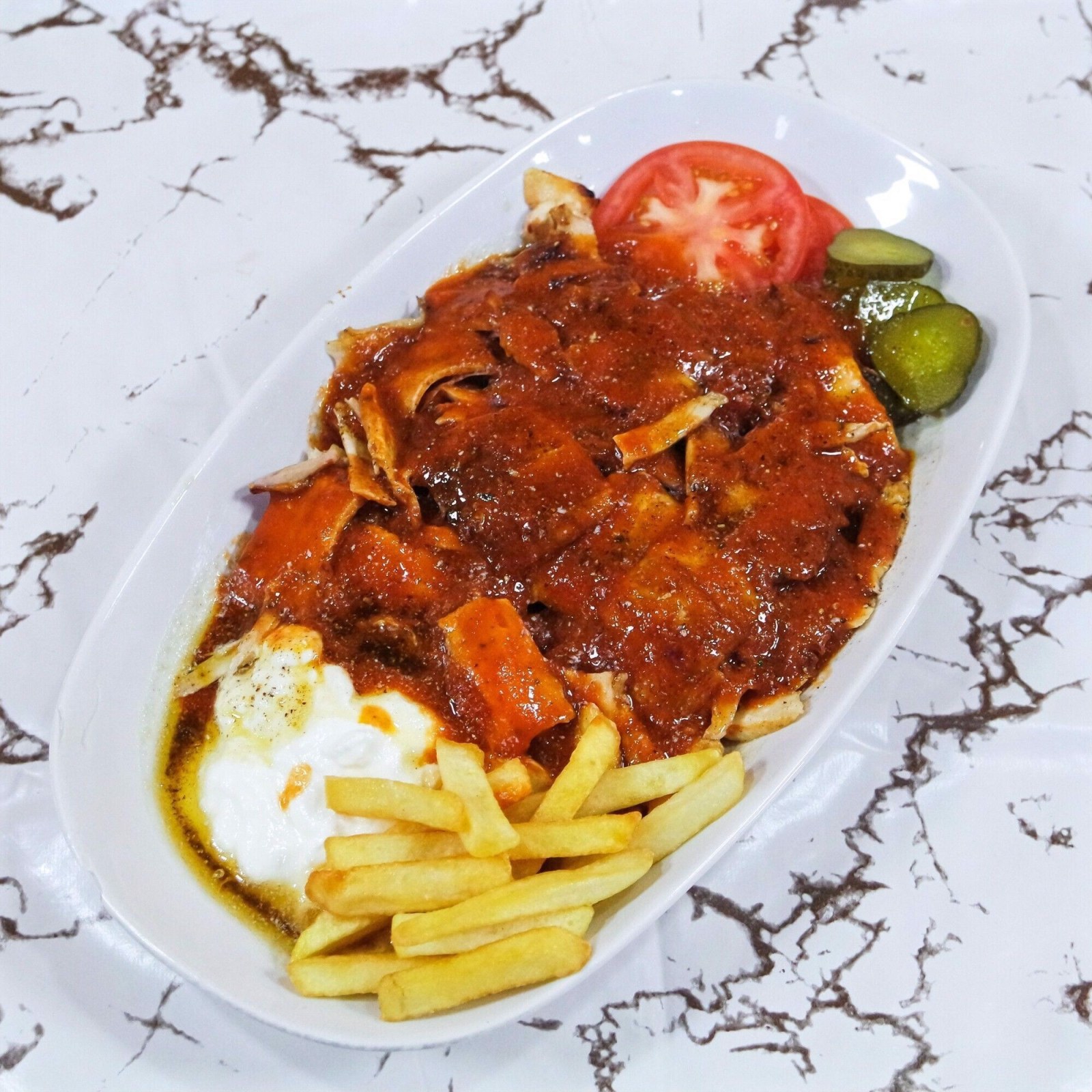 Tavuk Şiş İskender(250gr)