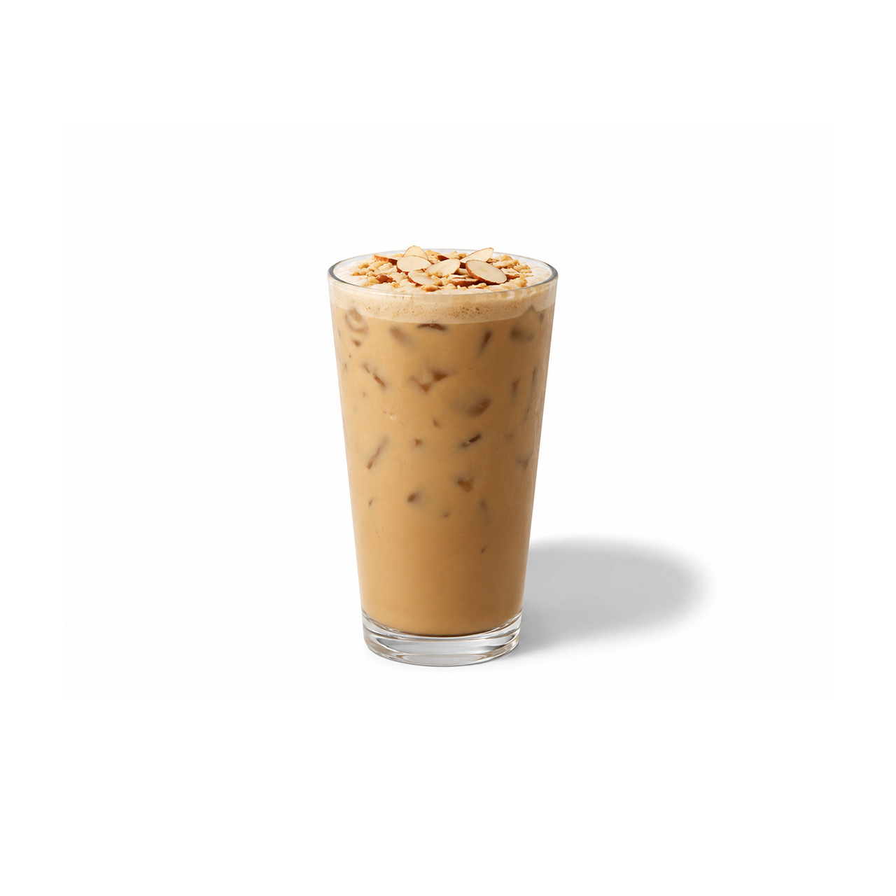 Iced Roasted Almond Latte