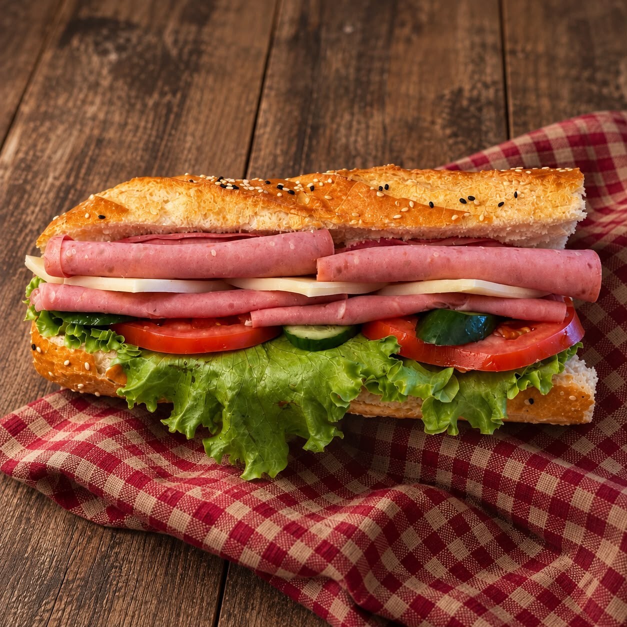 Salam Jambon Sandviç