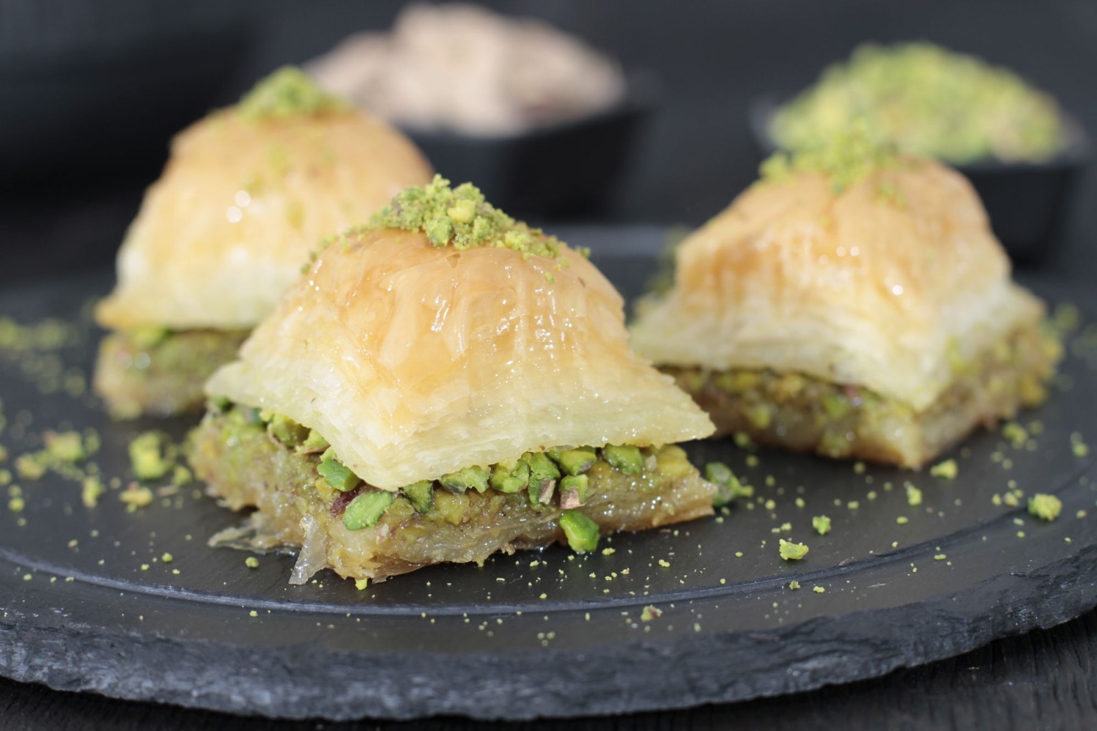 Fıstıklı Özel Kare Baklava 500gr