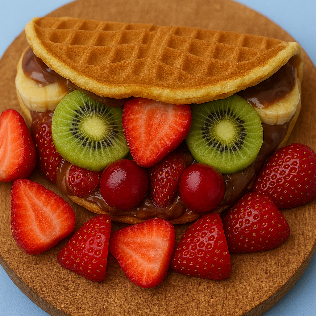 Abbas Belçika Waffle Sandviç