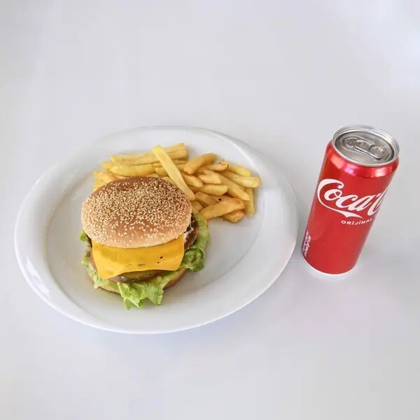 Cheeseburger Menü