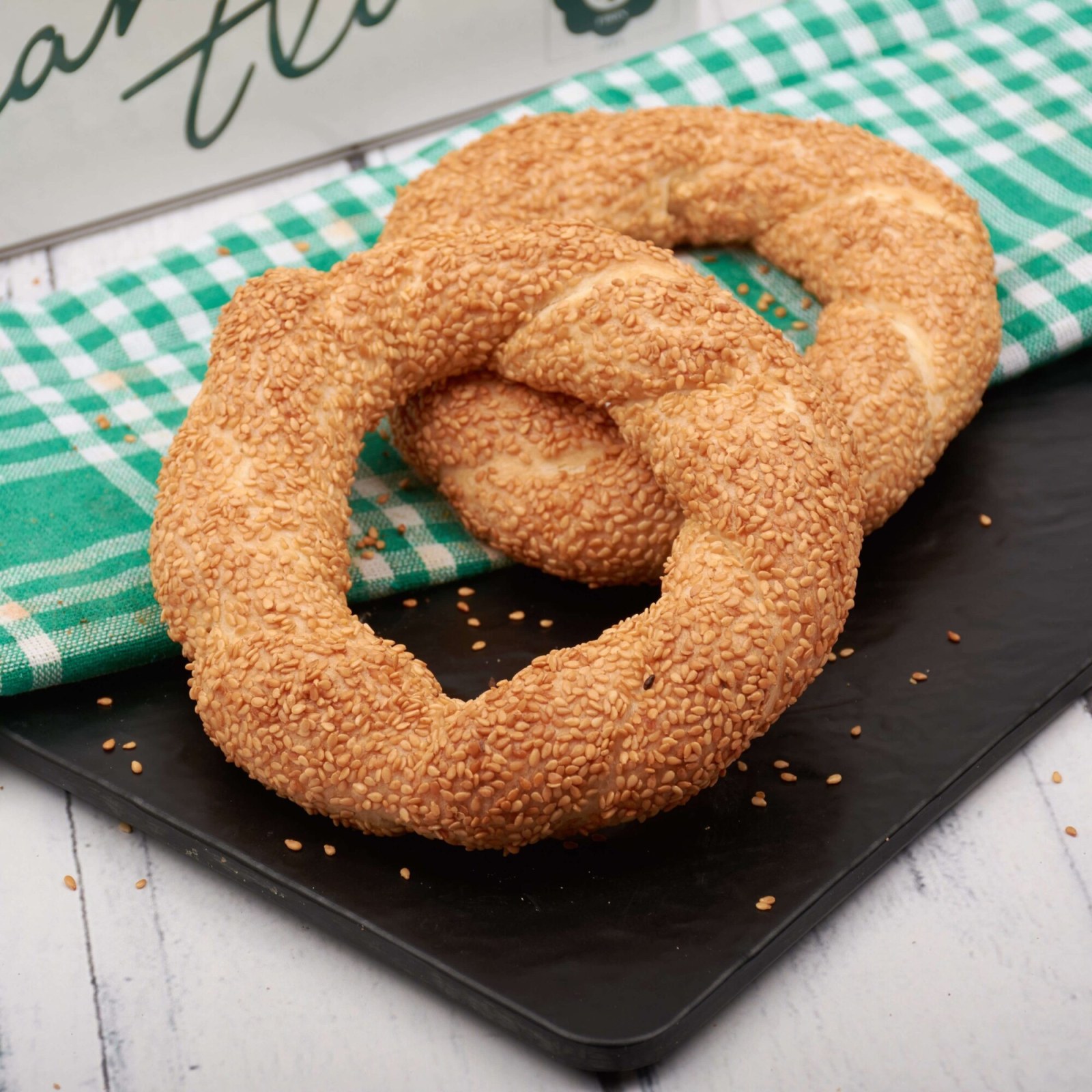 Sütlü Simit Çift Labneli