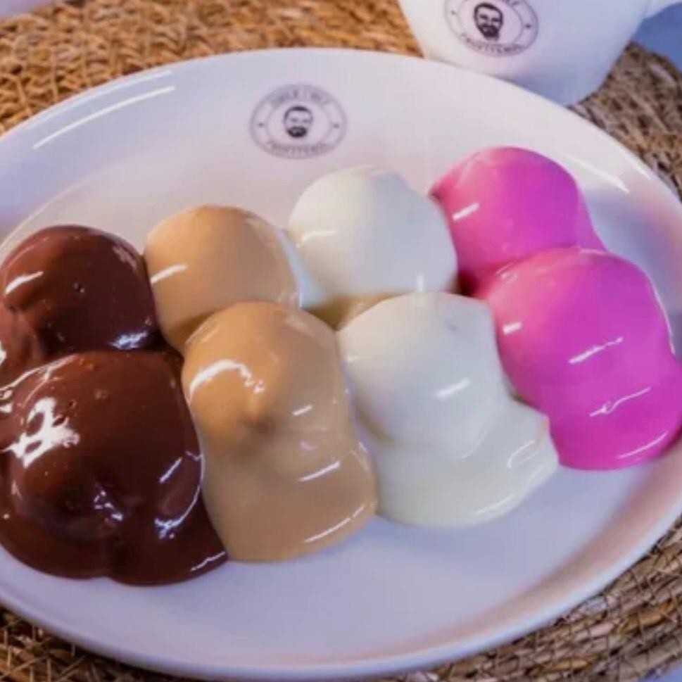 Karışık Çikolatalı Profiterol (800 g) (16 Adet)