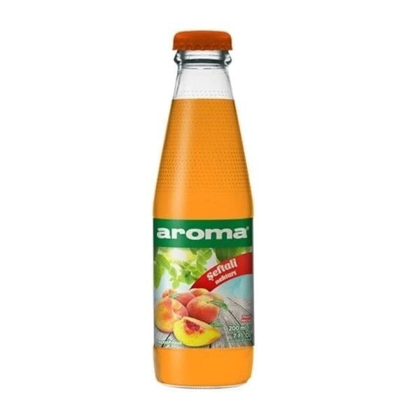 Aroma Şeftali Cam Şişe