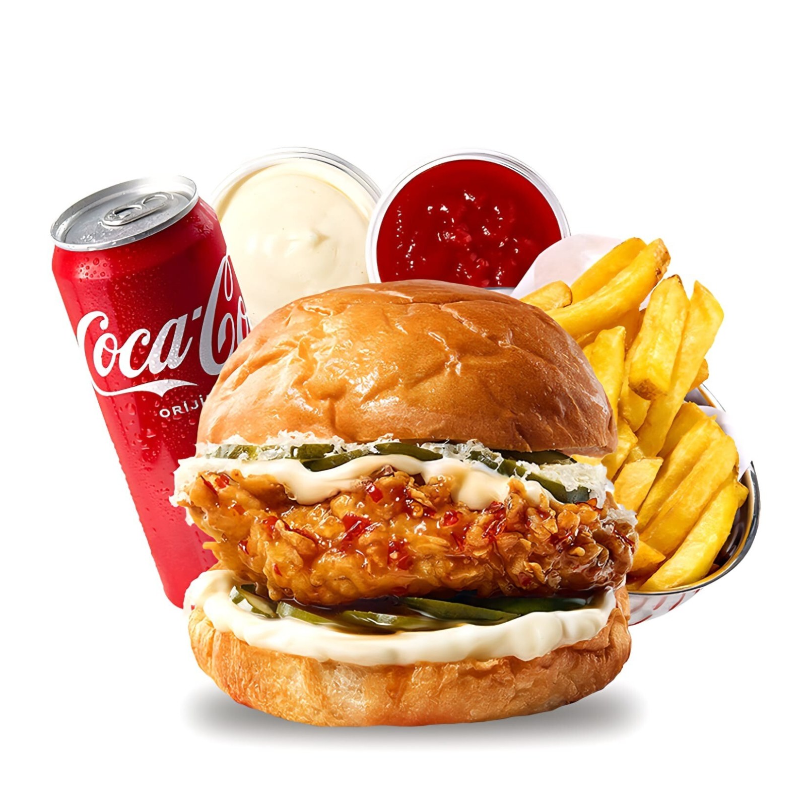 Hot Honey Burger Menü