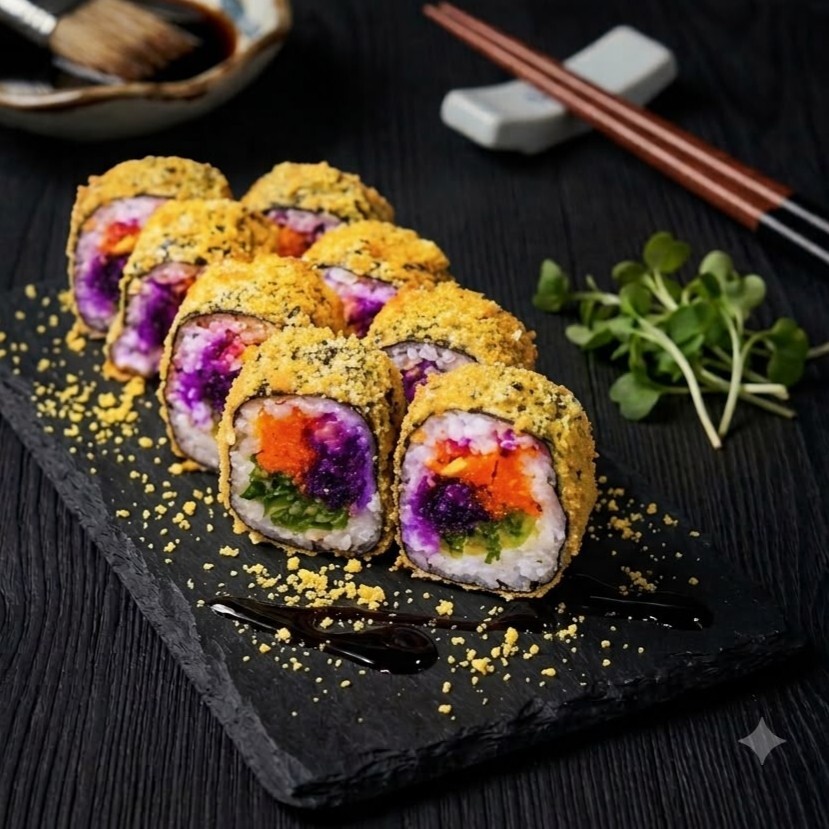 Veggie Tempura Roll ( 8 Parça )