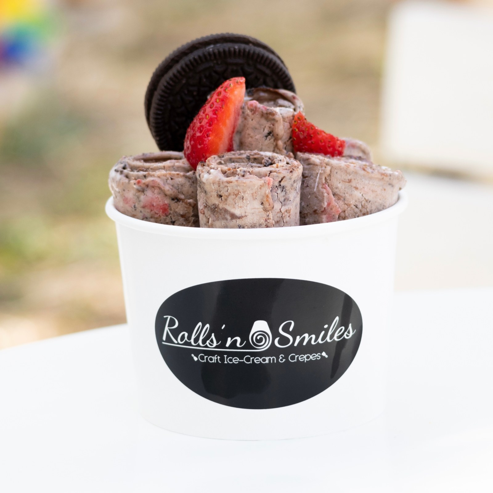 Oreo - Çilek - Bitter Çikolata (Vegan)