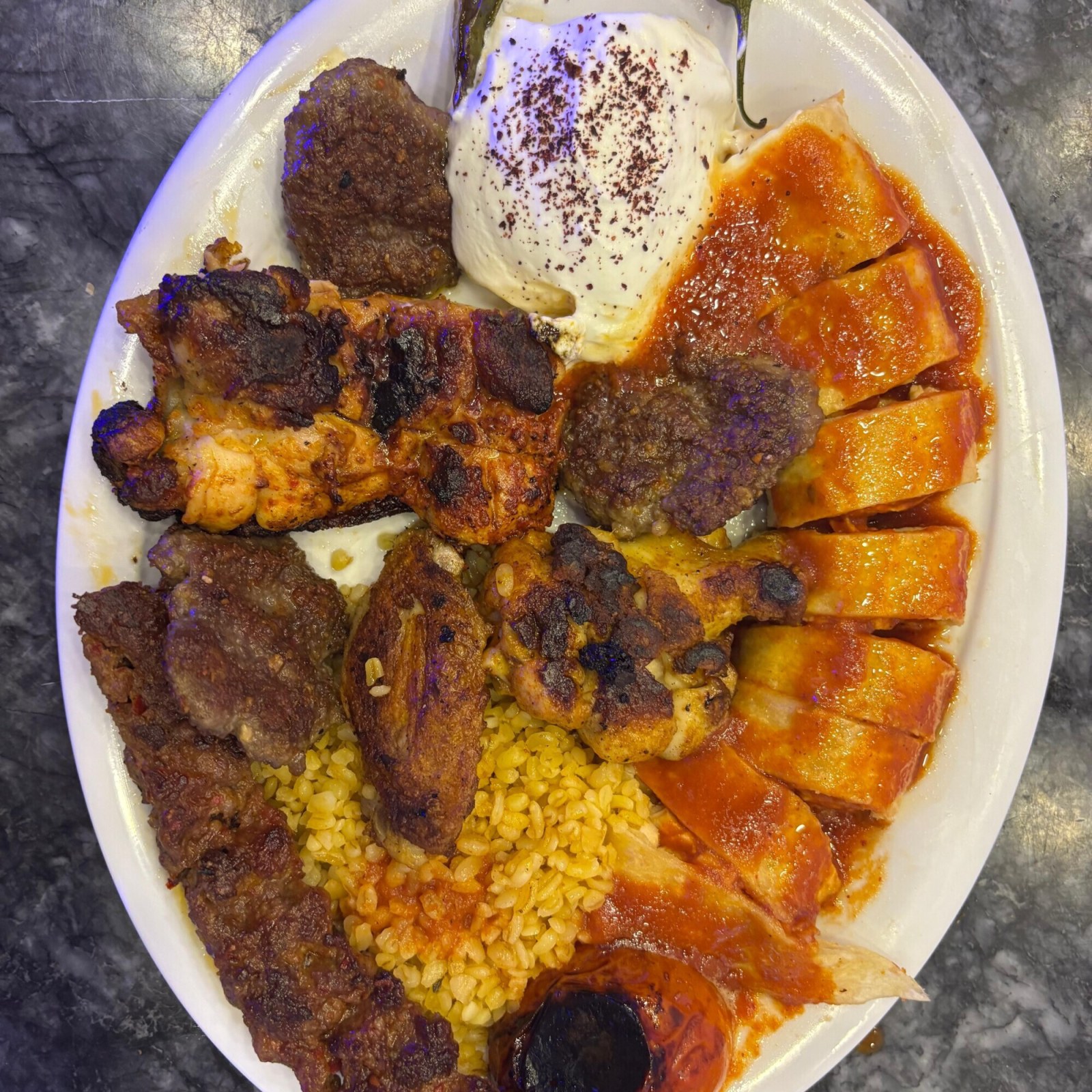 Alaturka Spesiyal Karışık Izgara Et Menü