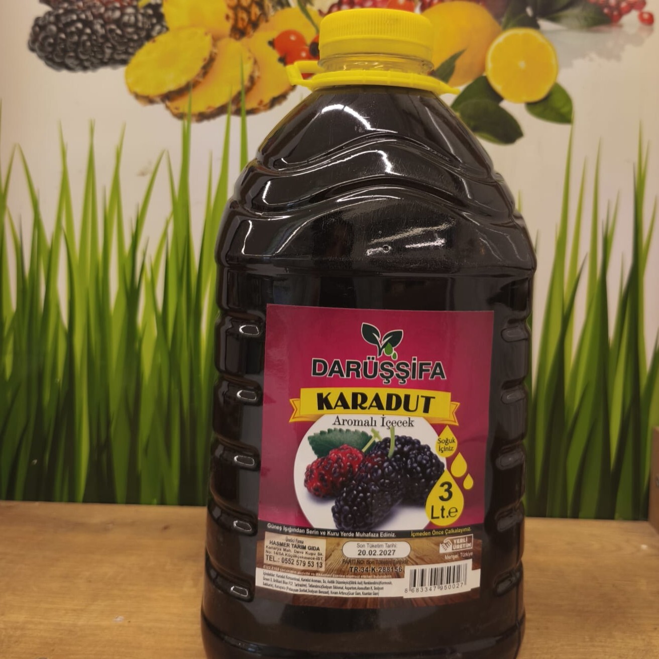 Durüşşifa Karadut aromalı içecek (3 Litre)