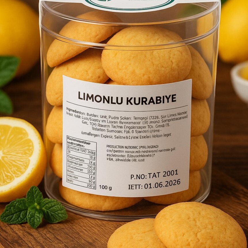 Limonlu Kurabiye (100 gr.)