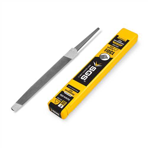 ÜÇGEN EĞE REGULAR KALIN DİŞ 130 MM 5''