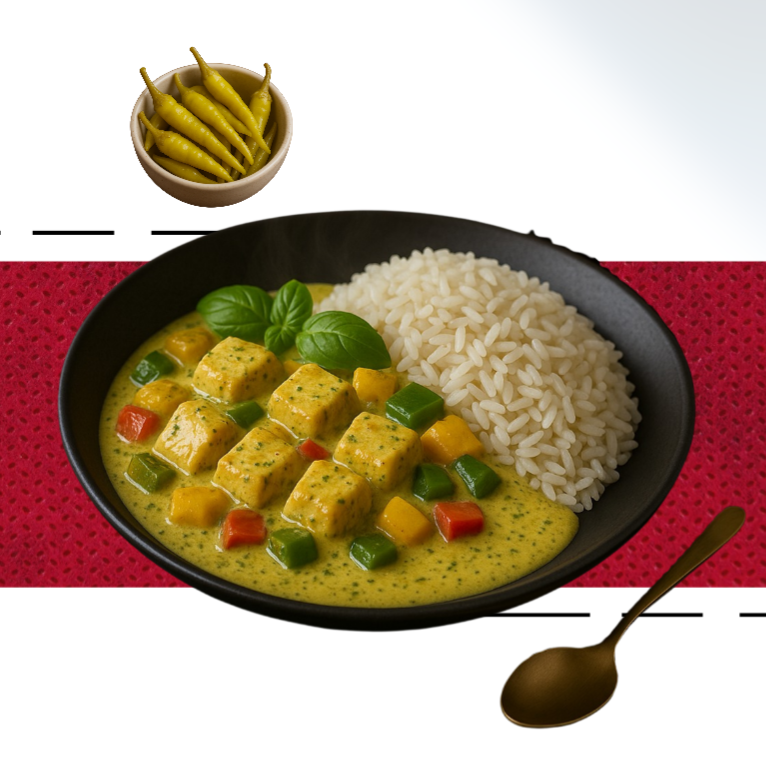 Petso Soslu Tavuk+Basmati Pirinç Pilav