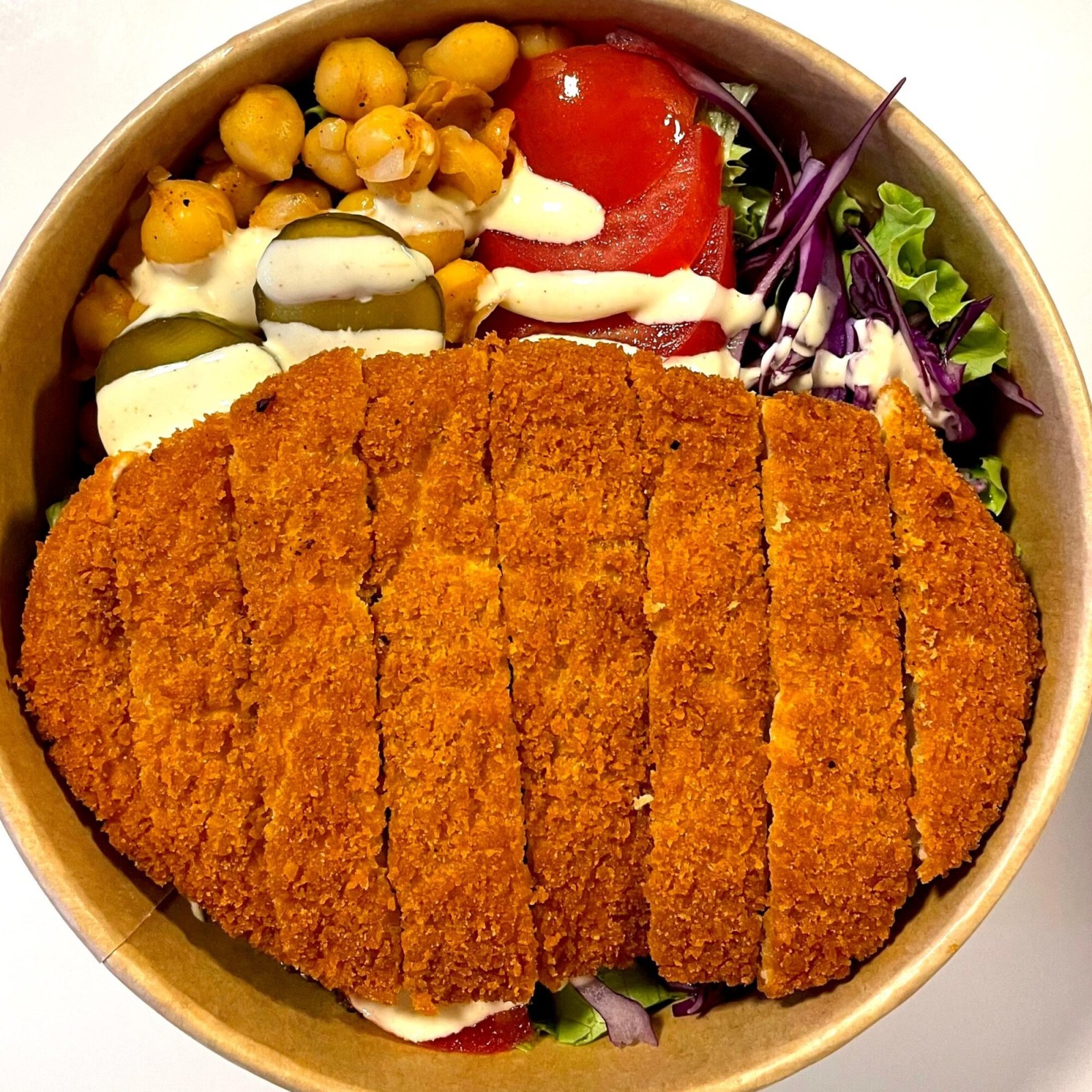 Şinitzelli Salata