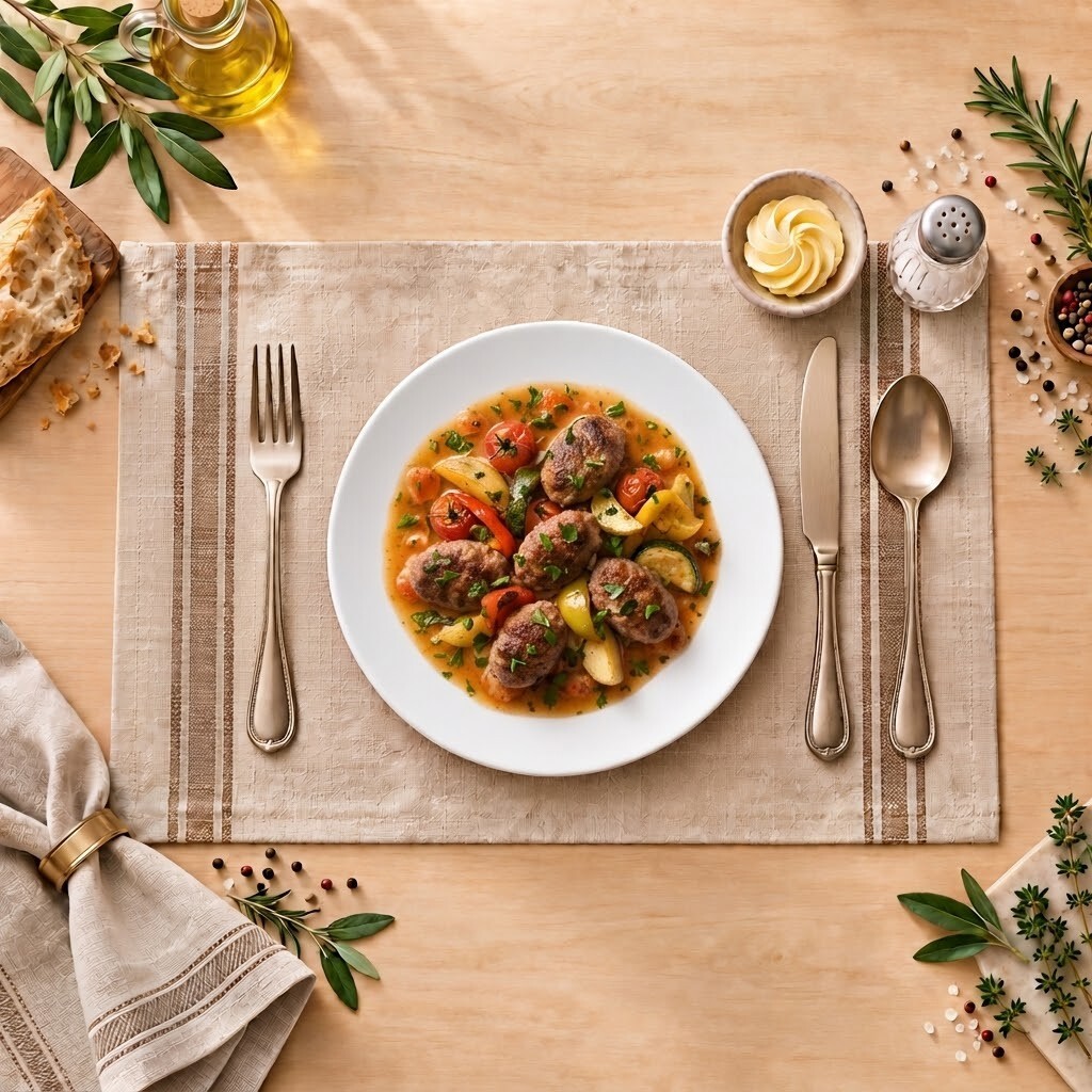 Sebzeli Fırın Köfte (250 Gr)