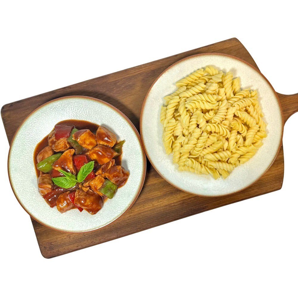 Barbekü Soslu Tavuk & Fusilli Makarna (360 Gr.)