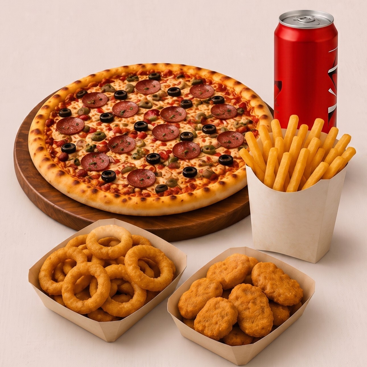 Rio Full Pizza Menü