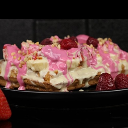 Frambuazlı Waffle [ Tek Kişilik ]