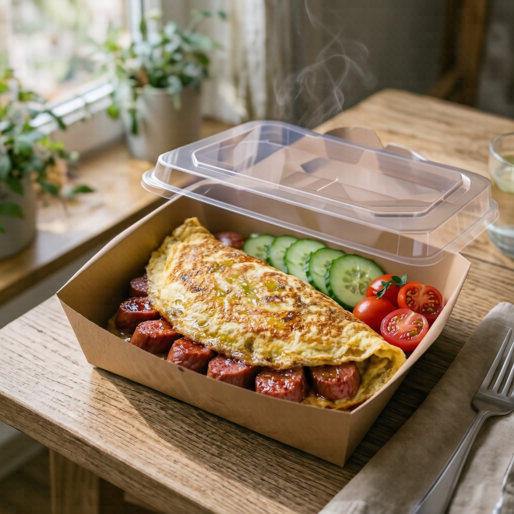 Sucuklu Omlet
