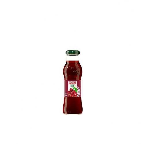Dimes Vişne Cam Şişe (250 Ml)
