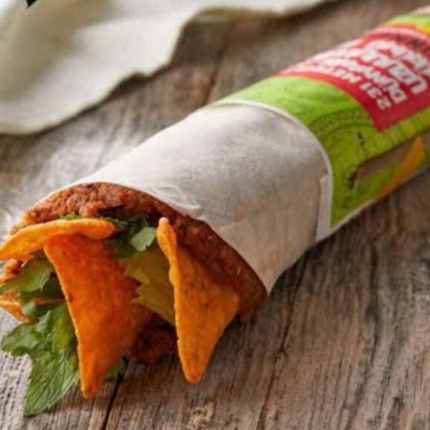 Jumbo Doritoslu Çiğ Köfte Dürüm