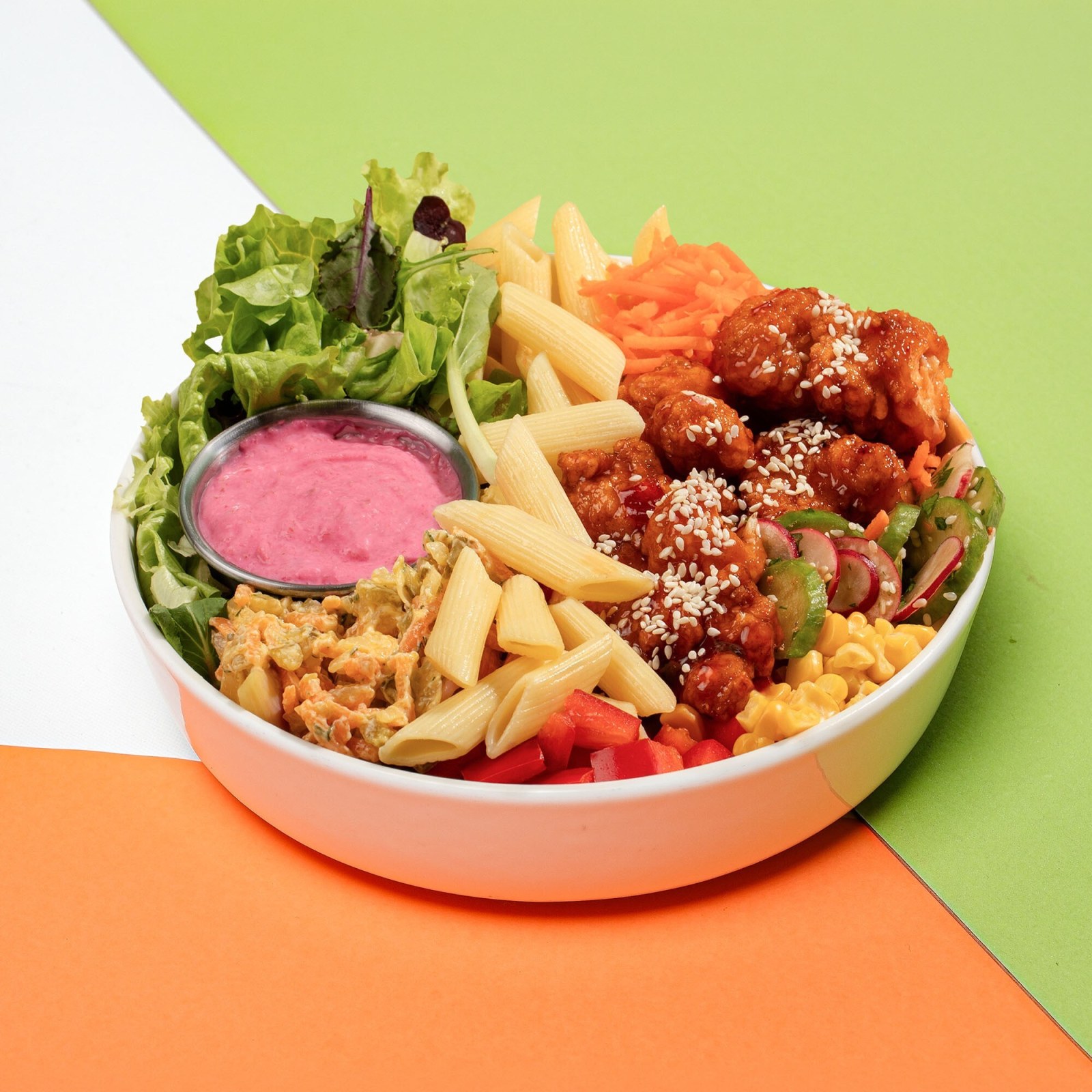 Sweet Chili Makarna Bowl