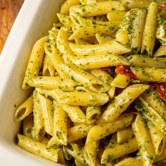 Pesto Soslu Makarna