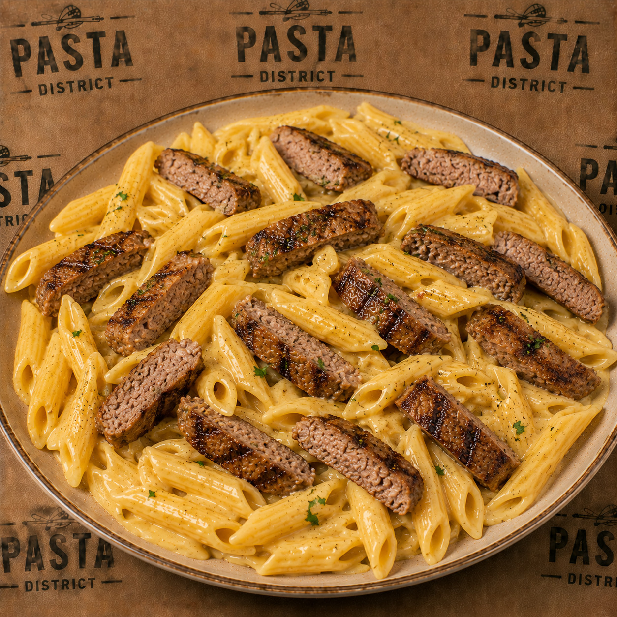 Izgara Köfteli Pasta Bowl