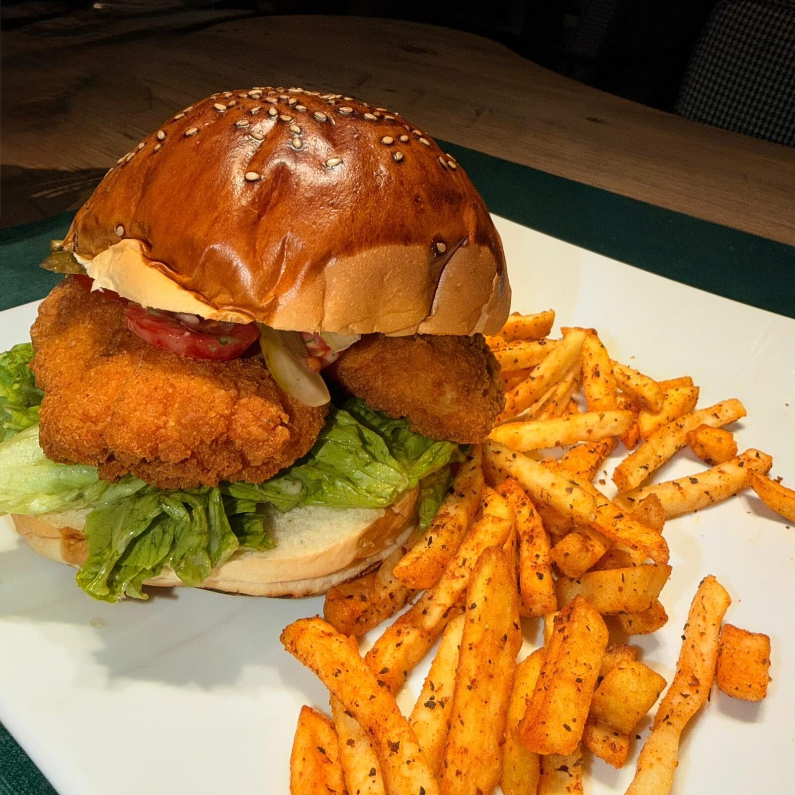 Çıtır Tavuk Burger - 150 gr