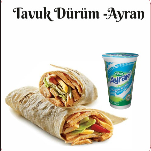 Tavuk Dürüm Menü