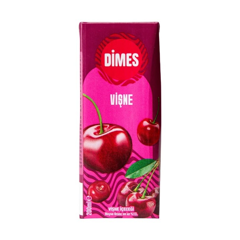Dimes Vişne Meyve Suyu (20 cl)