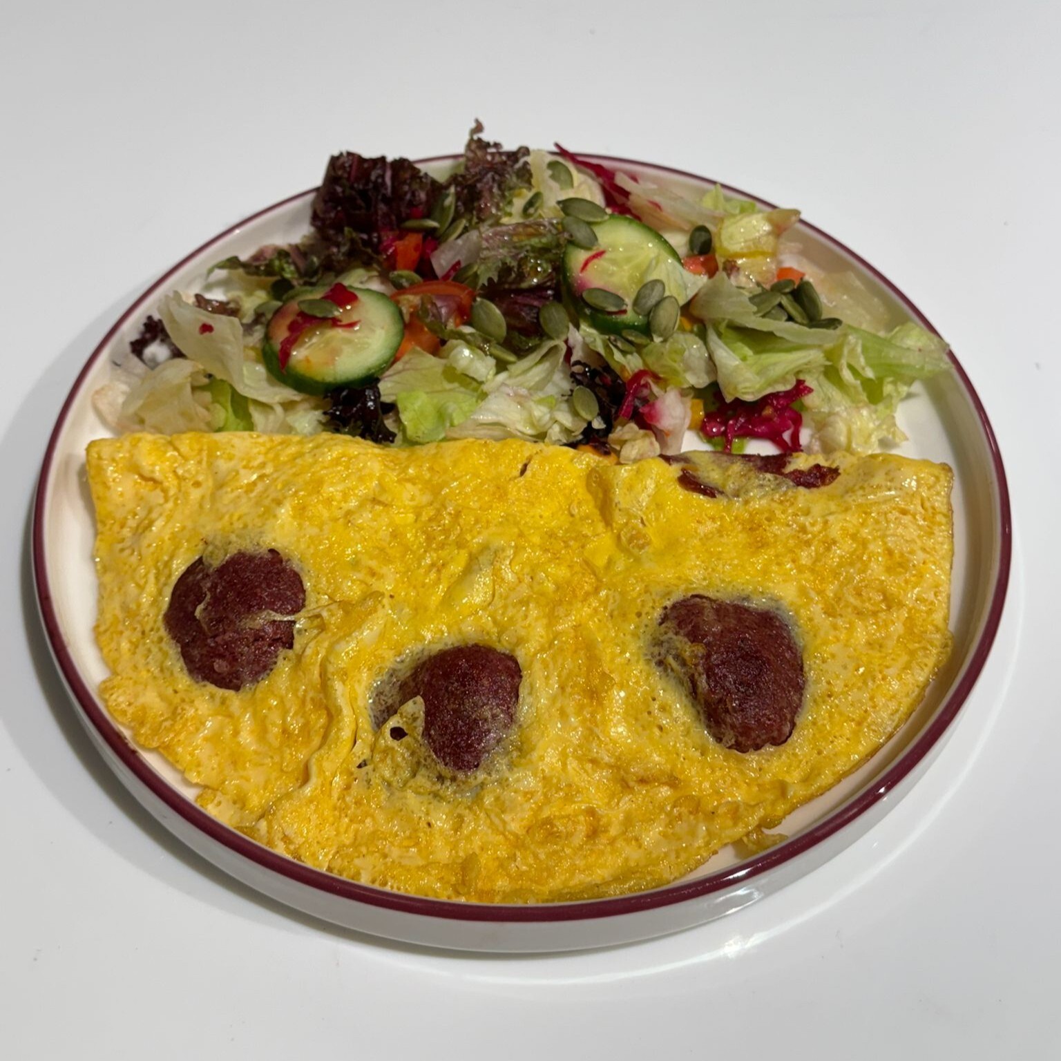 Sucuklu Omlet