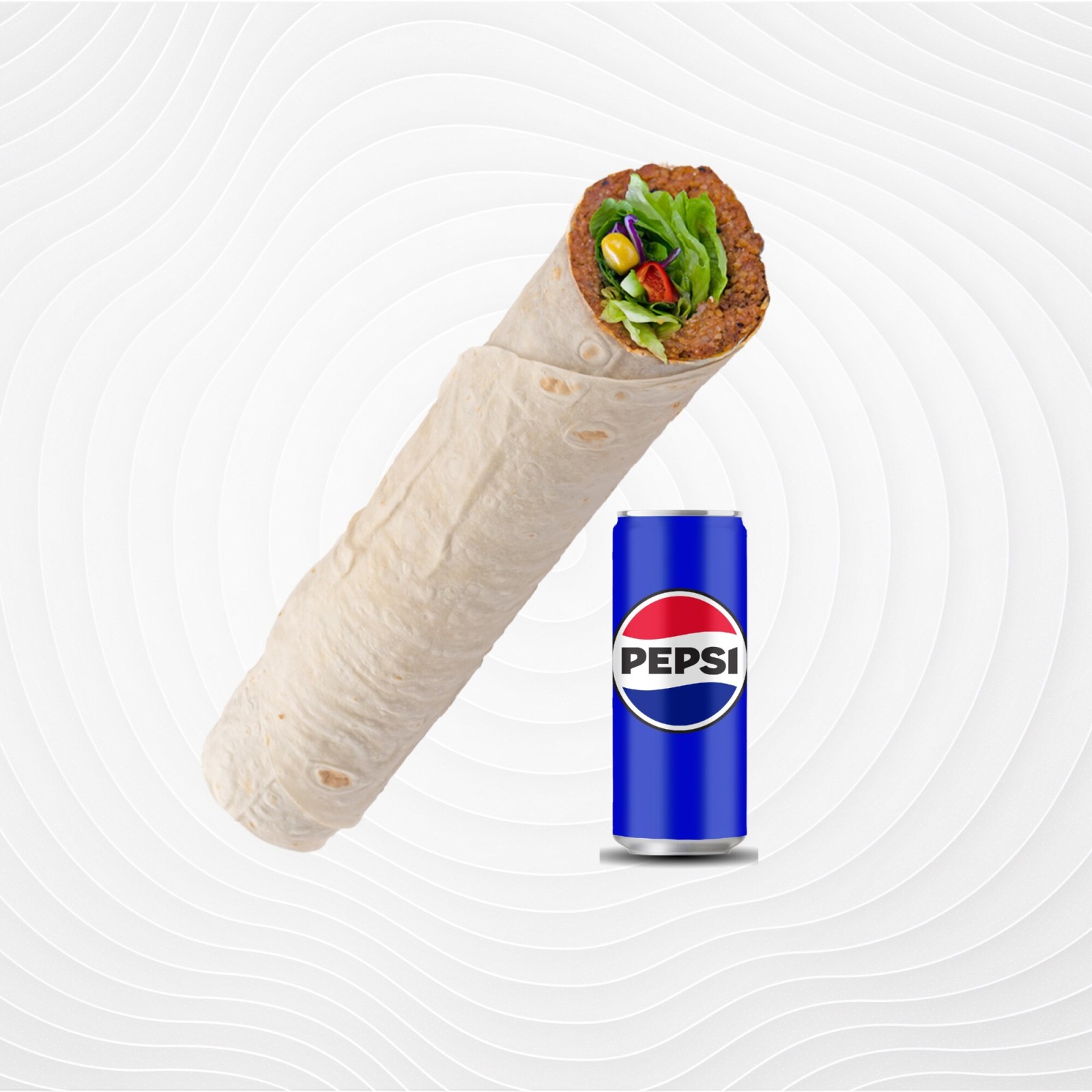 Pepsi Dürüm Menü (100 Gr)