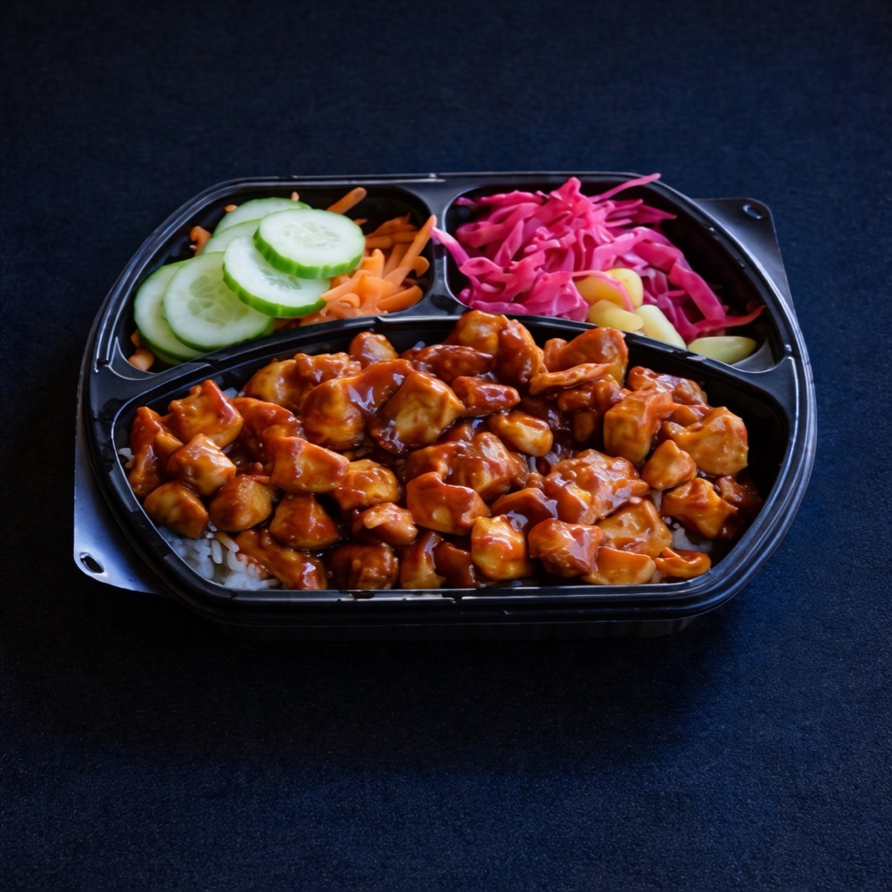Barbekü Soslu Tavuk Pilav